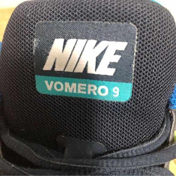 Nike Zoom Vomero 9 642195-401  Running Shoes  Blue Orange Men's Sz 15 - Picture 6 of 7